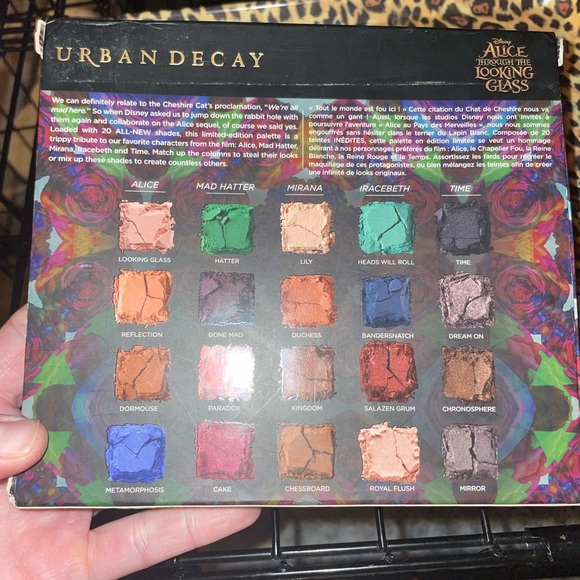 Alice in wonderland through the looking glass urban decay pallet - Picture 2 of 7